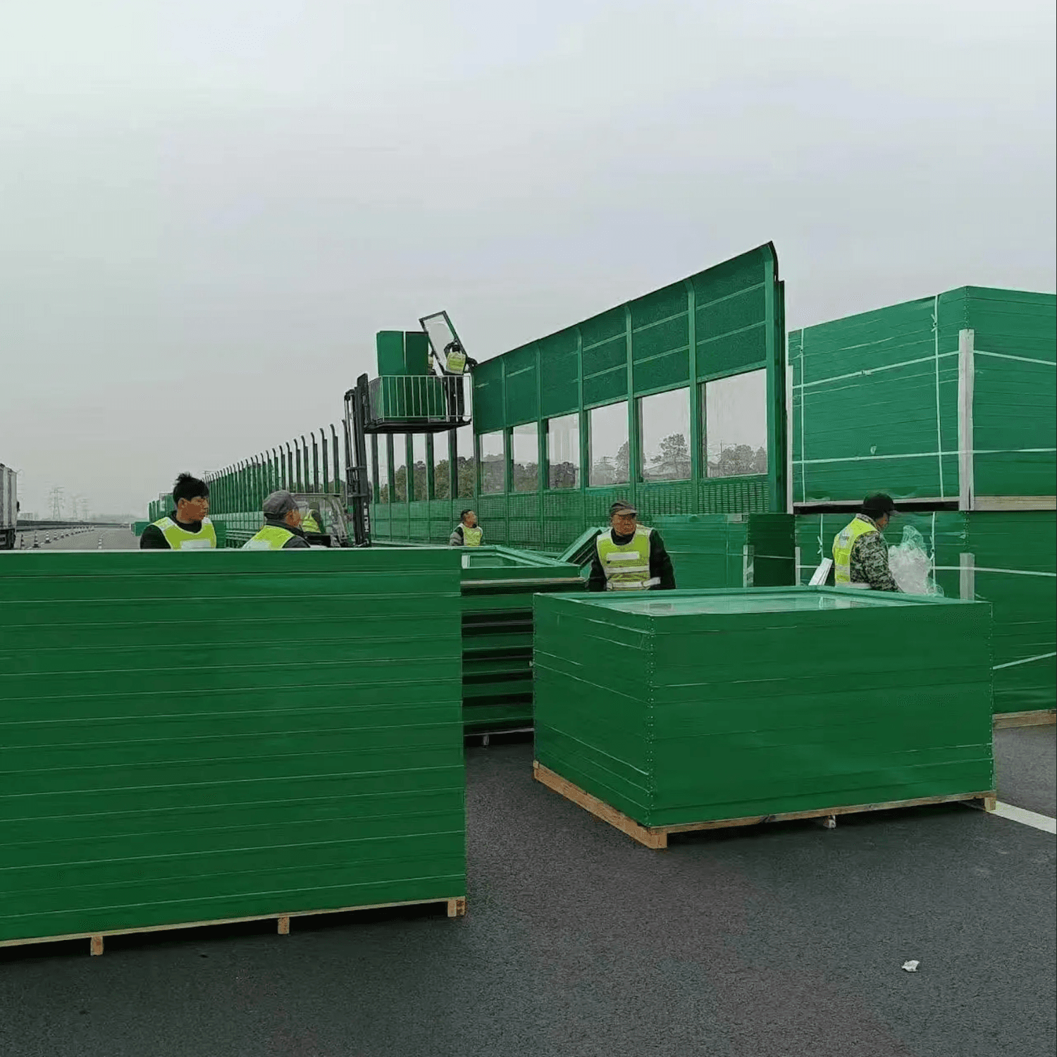 Penghadang Bunyi Lebuh Raya – Jiangsu