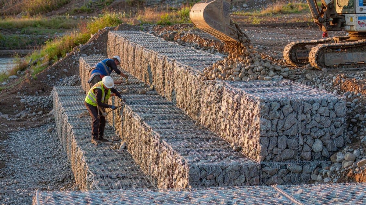 Gabion Retaining Wall Cost in 2026: Price per m³, m² and Delivered