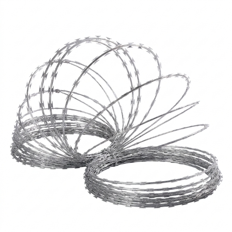 Barbed Wire BTO-22 Concertina Spiral Galvanized